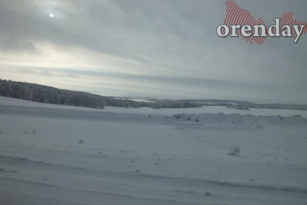 Снегопады в Оренбуржье пока задержатся