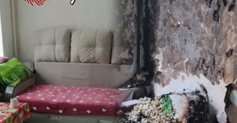 В Оренбурге, пока горела квартира на улице Розы Люксембург, у соседей взрывались лампочки