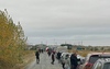 В Оренбуржье в пробках на пунктах пропуска на границе с Казахстаном людям помогает взаимовыручка